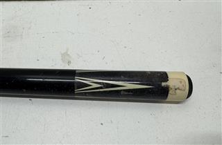 PLAYERS POOL CUE STICK POOL CUE BLACK/WHITE
